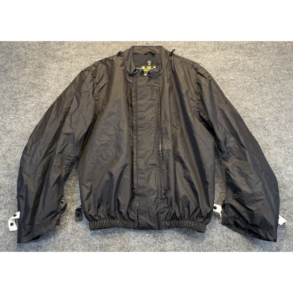 Cortech Aero-Tec Men's LG Black Zip In Motorcycle Jacket Liner